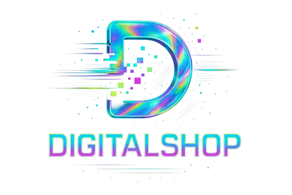 Logo DIGITALSHOP ultra-moderno y llamativo