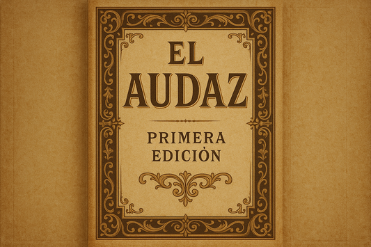 Portada de El Audaz - Primera Edición