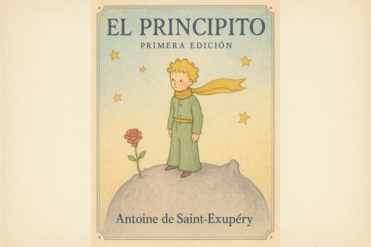 Portada de El Principito Primera Edición