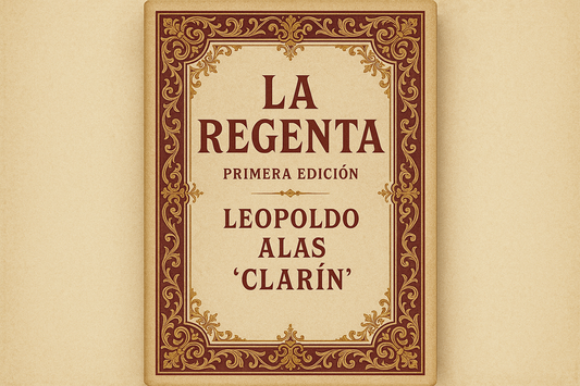 Portada de La Regenta - Primera Edición