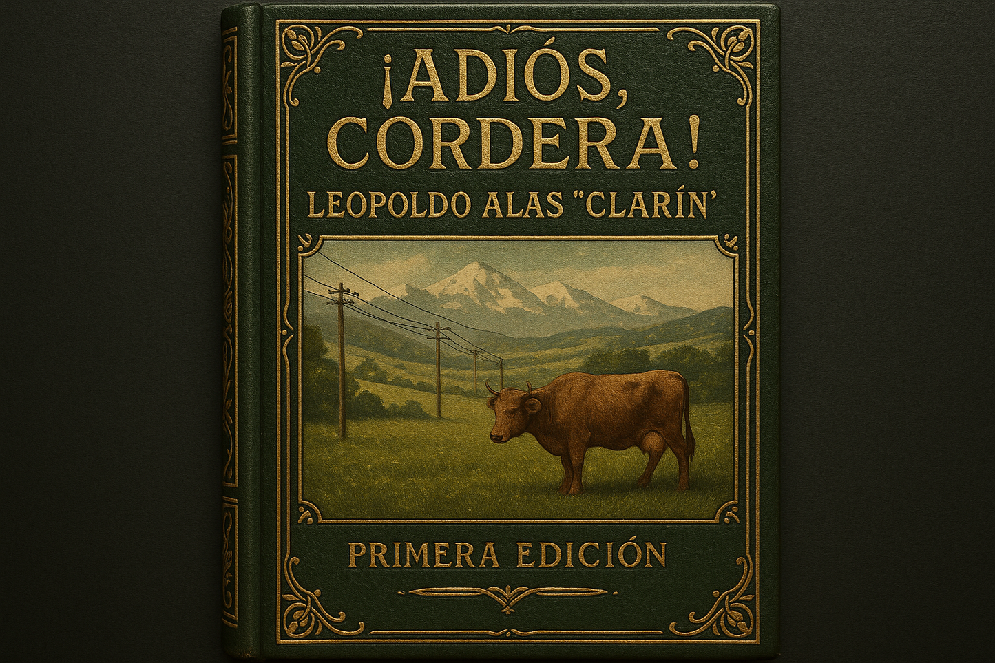 Portada de primera edición de ¡Adiós, Cordera!