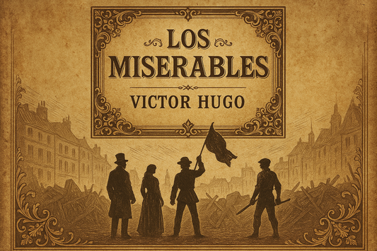 Portada vintage de Los Miserables